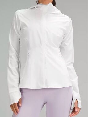 Lululemon Women’s Mist Over Windbreaker | color: white | size: 4